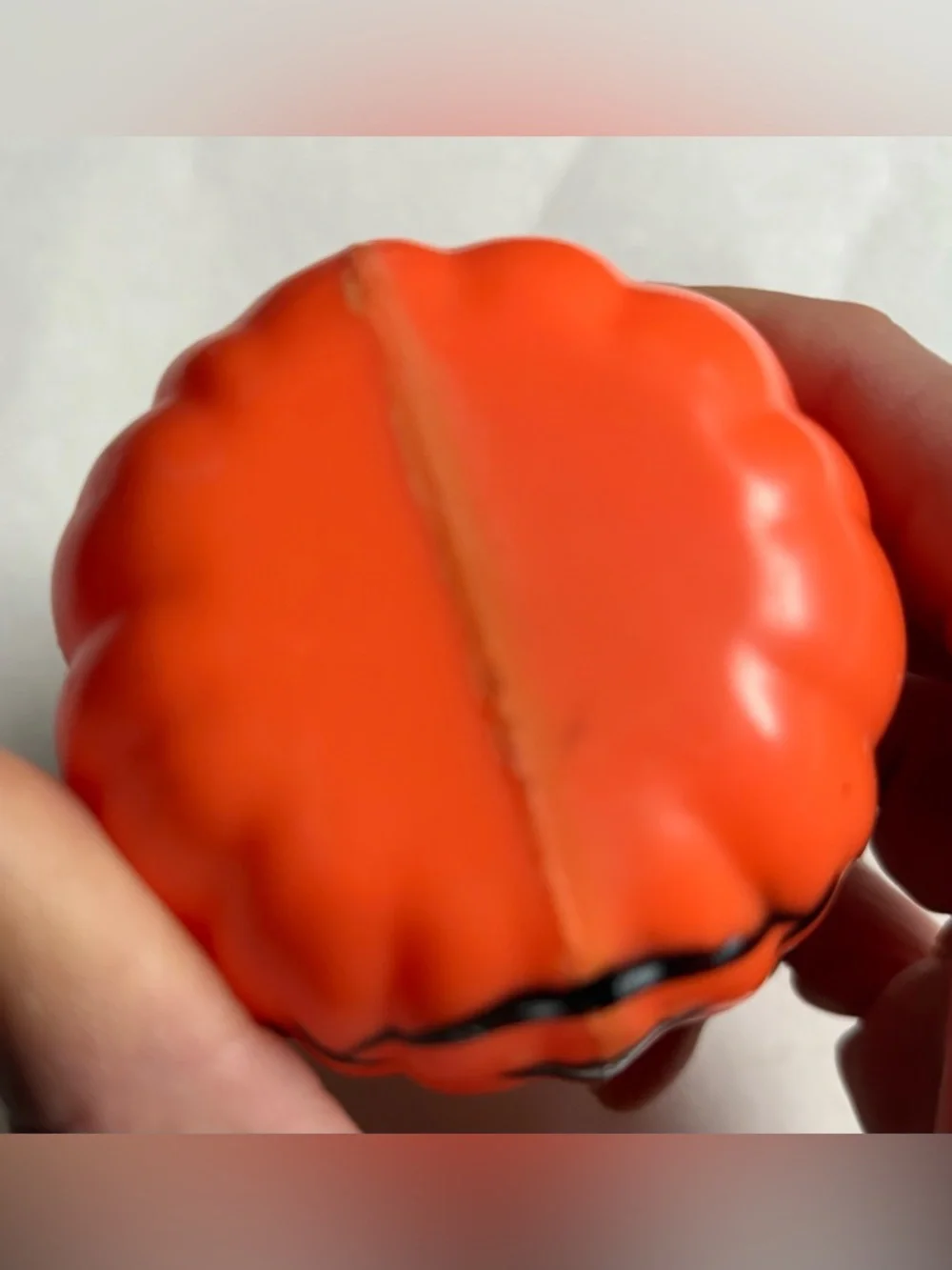 Vintage Fun World Halloween Jack-O-Lantern Pumpkin Pop Up Ghost Plastic Toy